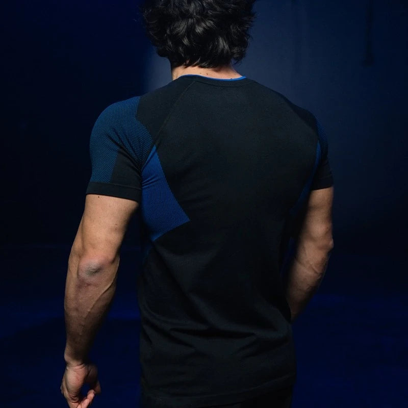 DC Comics Nightwing Limited Edition Men MMA Fitness Training Short Sleeve Adult Plus Size Quick-Drying Breathable Sports T-Shirt